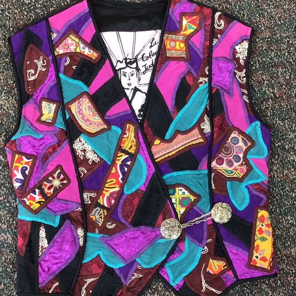 80’s retro Judith Roberts vest